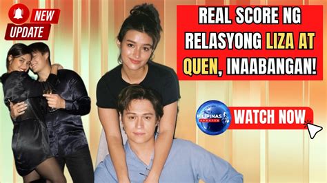 Enrique Gil speaks about real score with Liza Soberano .